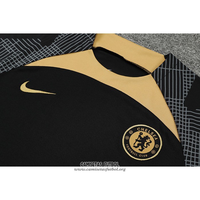Chandal del Chelsea Manga Corta 2022/2023 Negro - Pantalon Corto